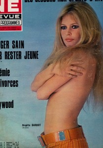 Brigitte Bardot ciné revue 1971