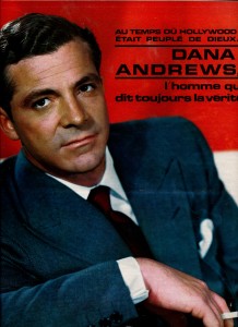 Dana Andrews (janvier 68 ciné revue