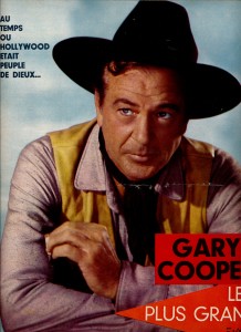 Gary Cooper (5-5-1966) Ciné revue)