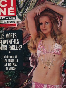 Catherine Spaak Ciné revue 1972
