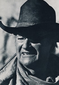 John Wayne dans Le dernier des géants